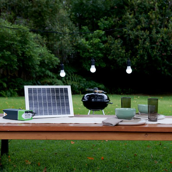 GIZZU 10W Solar Panel Lighting Kit - Image 6